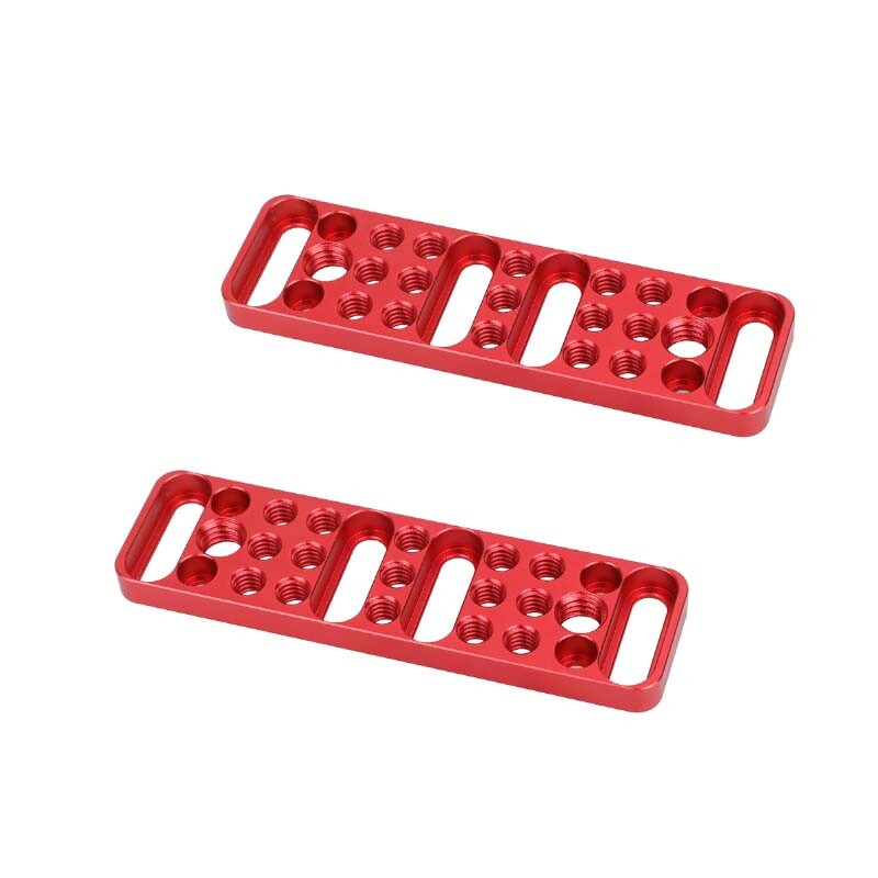 2Pcs Multifunction Cheese Plate Easy Plate fr Monitor & DSLR Rig Accessory Mount