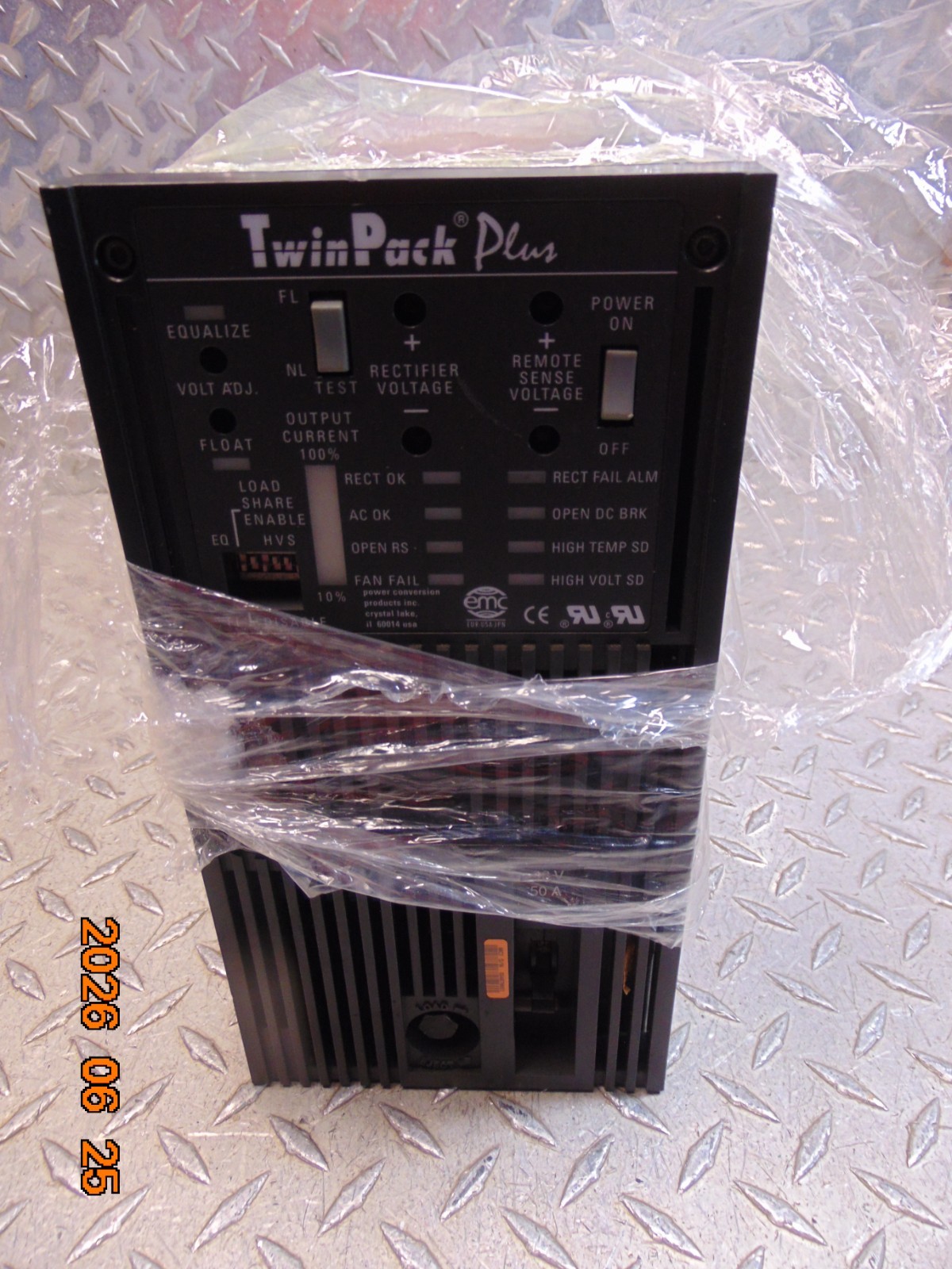 EMC 9155100200 POWER CONVERSION TWIN PACK PLUS 3000W RECTIFIER