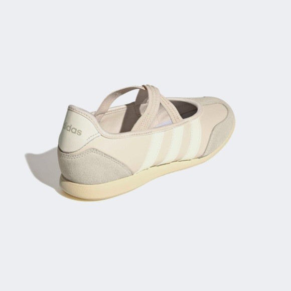 adidas Barreda Mary Jane Womens Sneakers Wonder White Vanilla HQ7399