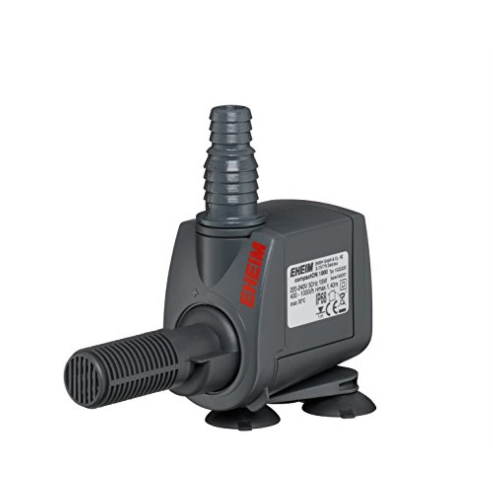 Eheim CompactON 1000 Aquarium Pump Adjustable 264 GPH Submersible Internal/Exter