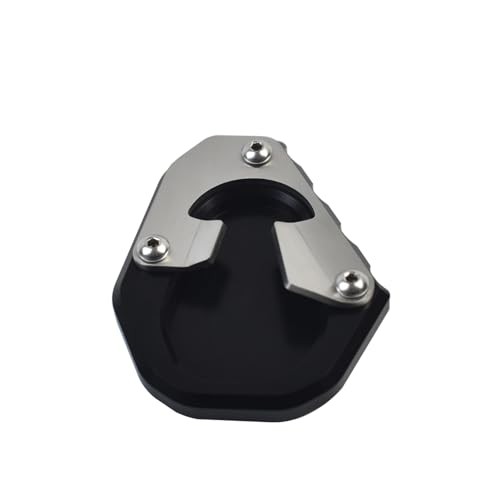 Motorcycle Bike Kickstand Extender Foot Side Stand Extension Pad Support Plate