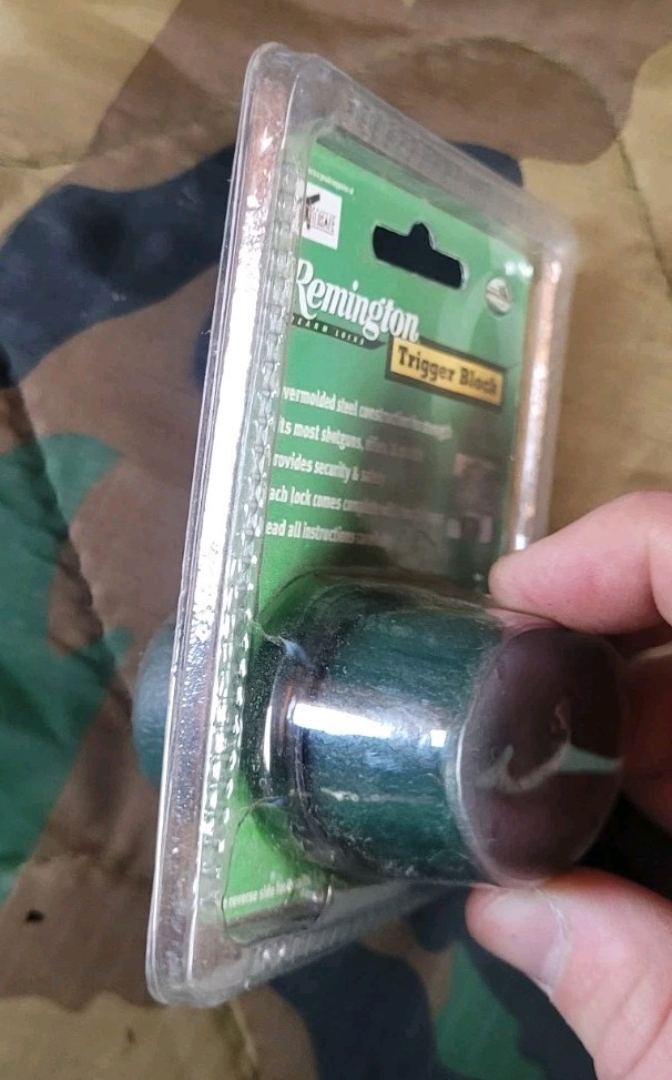 Remington Trigger Block Sealed With Keys Green