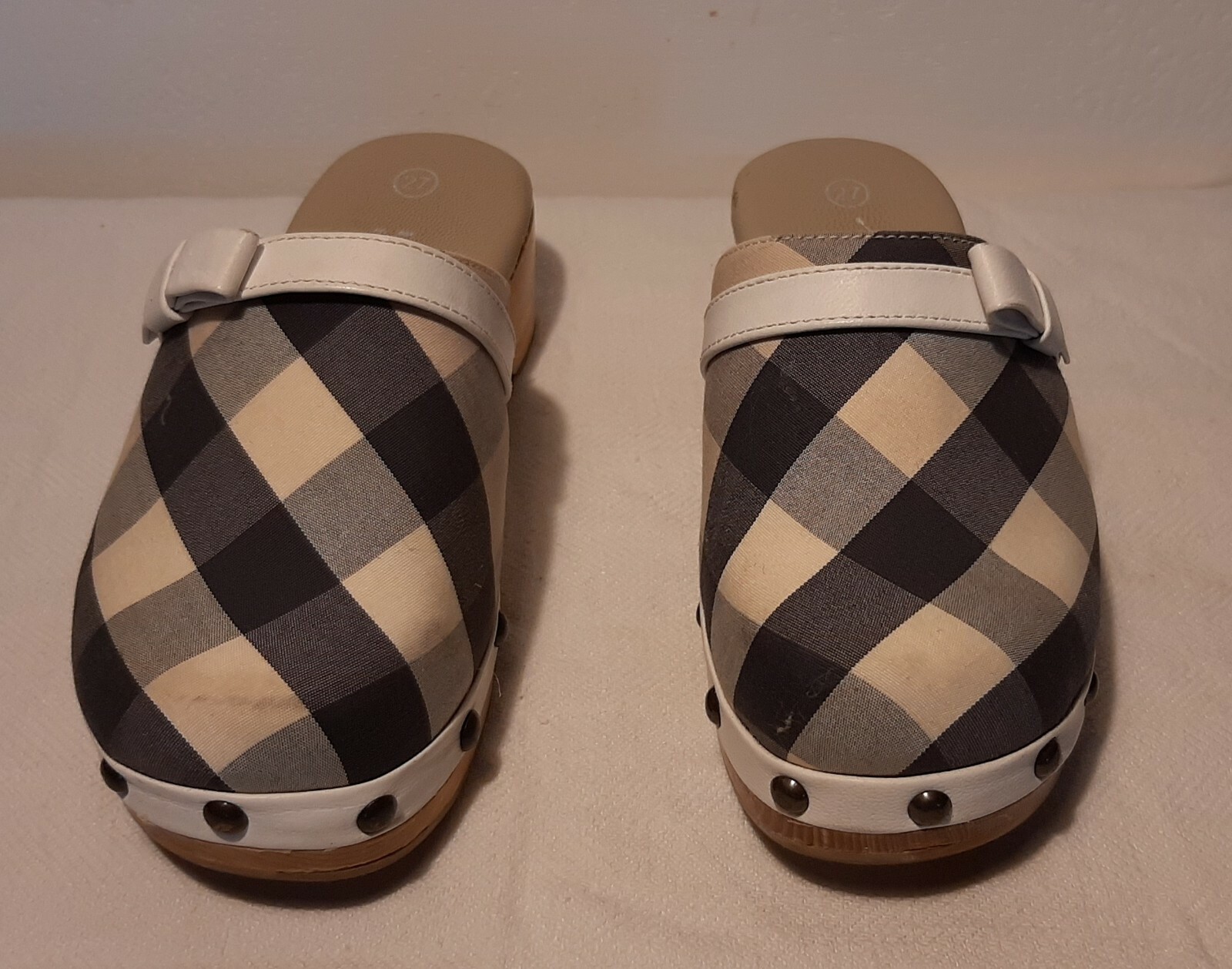BURBERRY Children's Clogs No. 27 Signed Original Clogs