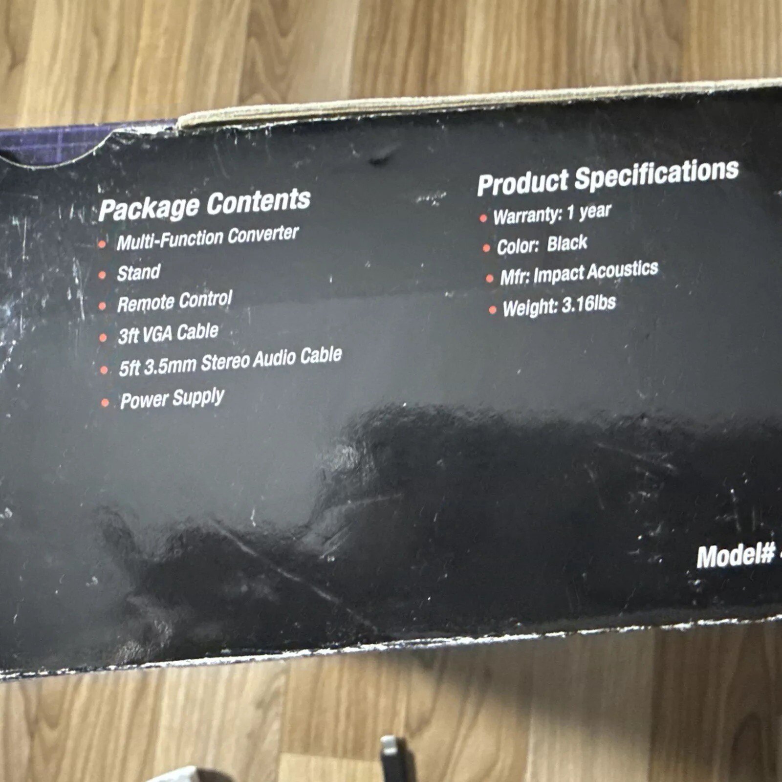 Pic-in-Pic & Multi-Function Converter (Impact Acoustics) Model 40972