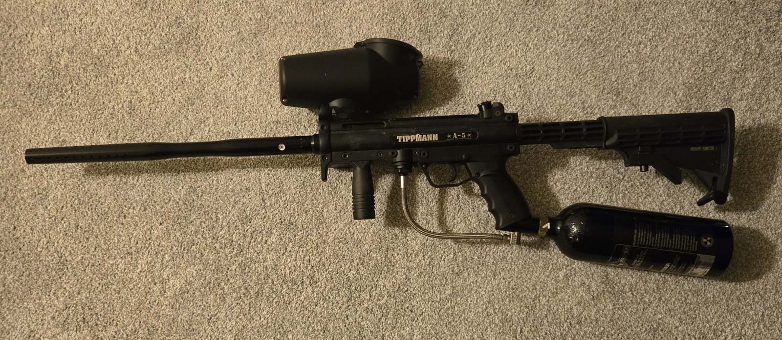 Tippmann A5 Paintball Marker / Gun Bundle