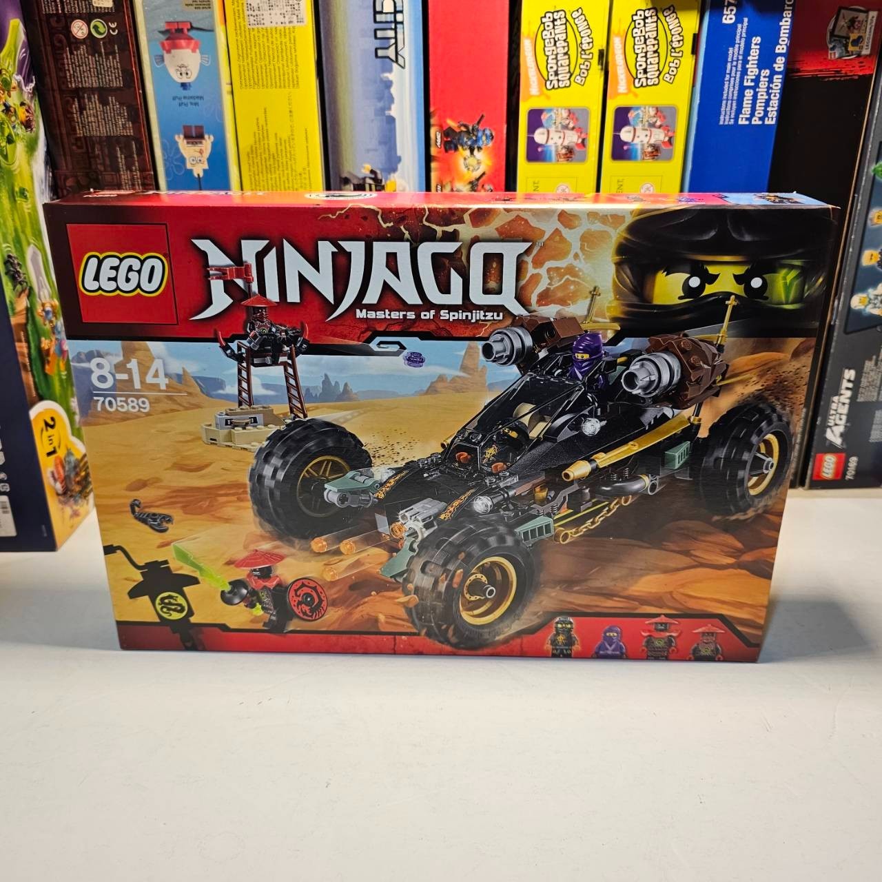 LEGO Ninjago Masters Of Spinjitzu Rock Roader Set 70589   Sealed Free shipping