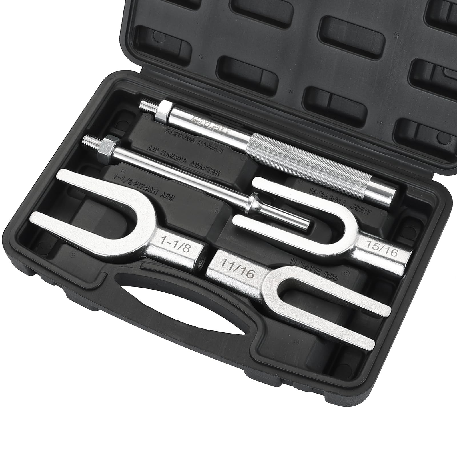 Ball Joint Separator Set | 5PCS Pickle Fork Splitter Kit Tie Rod Tool Set Bal...