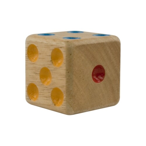 Wooden Cube - Set of 4 - Samena Wood - 40MM - W6