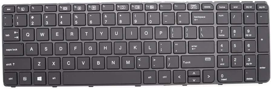 New Backlit US Keyboard For HP Probook 450 455 470 (G3 G4) 837551-001 827029-001