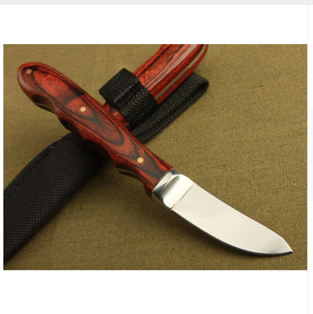 Wood Carving Twiddling Knife Carpentry Curved Blade Camping Professional Tool
