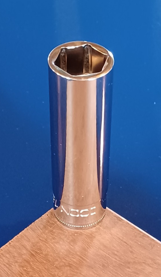 Icon 1/2" Drive 6 Pt. Deep Socket Polished Chrome Pick a Size NEW MM Metric