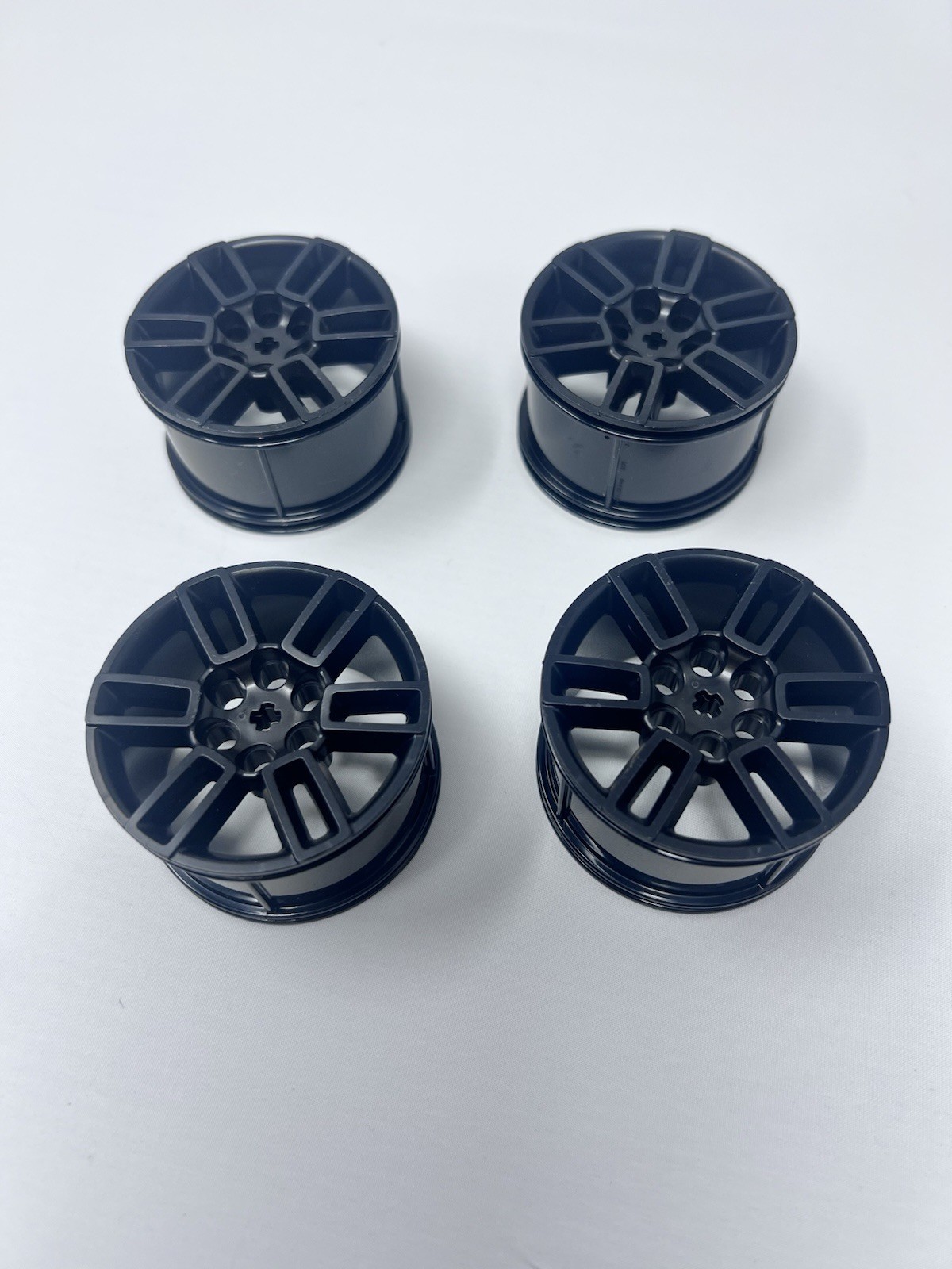 LEGO Authentic 49294 Black Wheel Rim 56x34 Technic Parts Lot Of 4