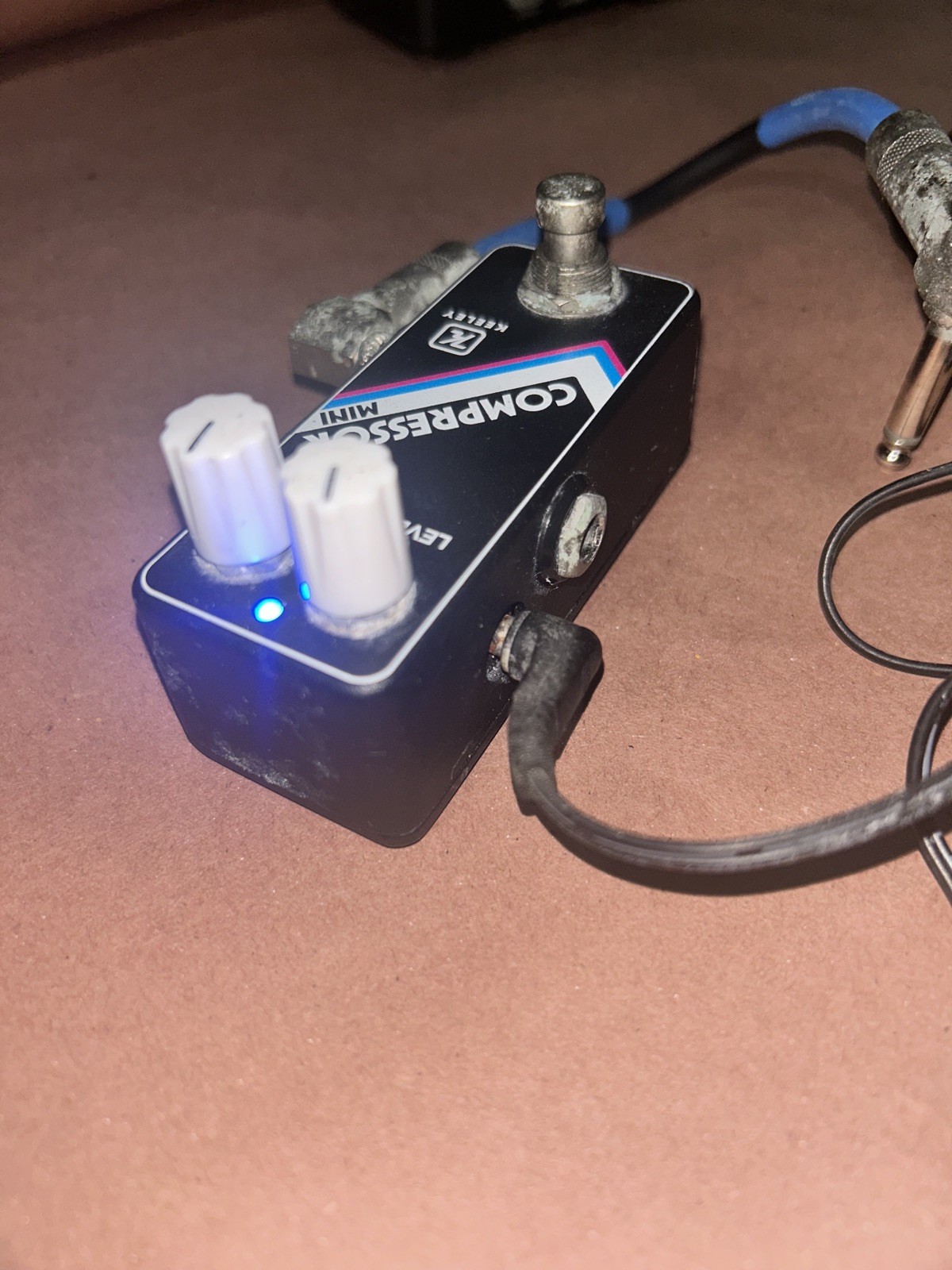 Used Keeley Compressor Mini Guitar Effects Pedal