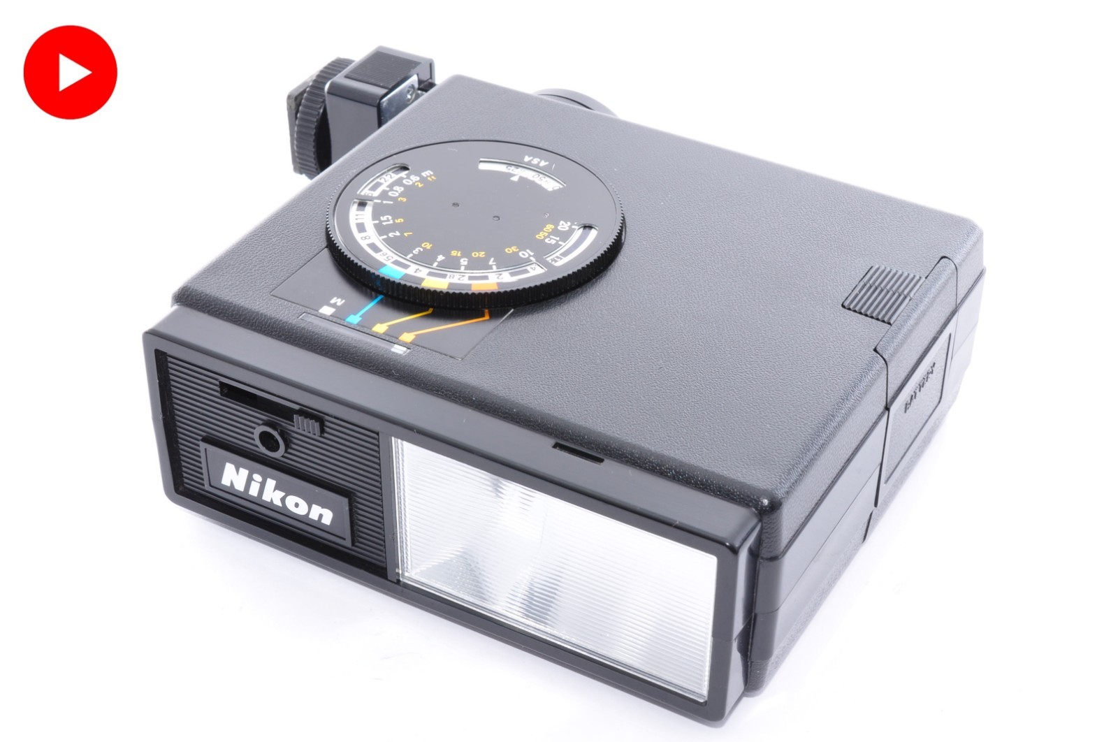[Exc+4] Nikon Speedlight SB-3 Shoe Mount Flash from Japan #2305