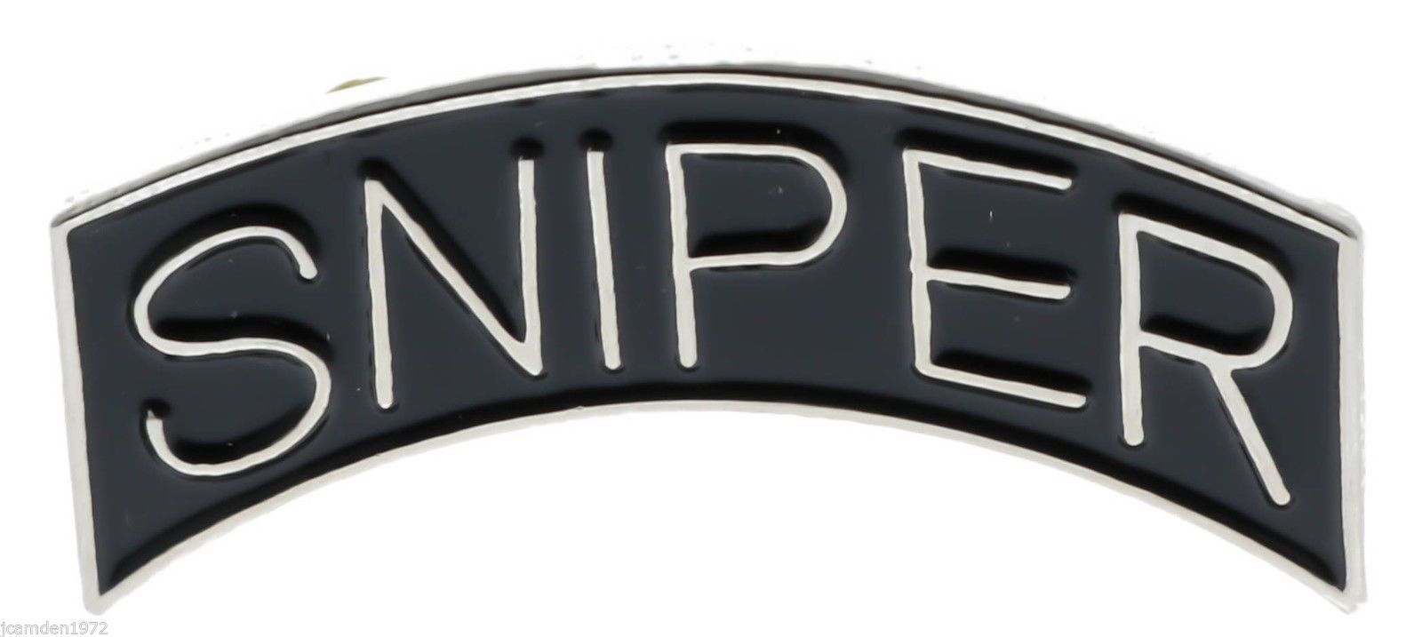 Sniper Script Marksman Tab Rocker Hat or Lapel Pin H15120 F1D27T