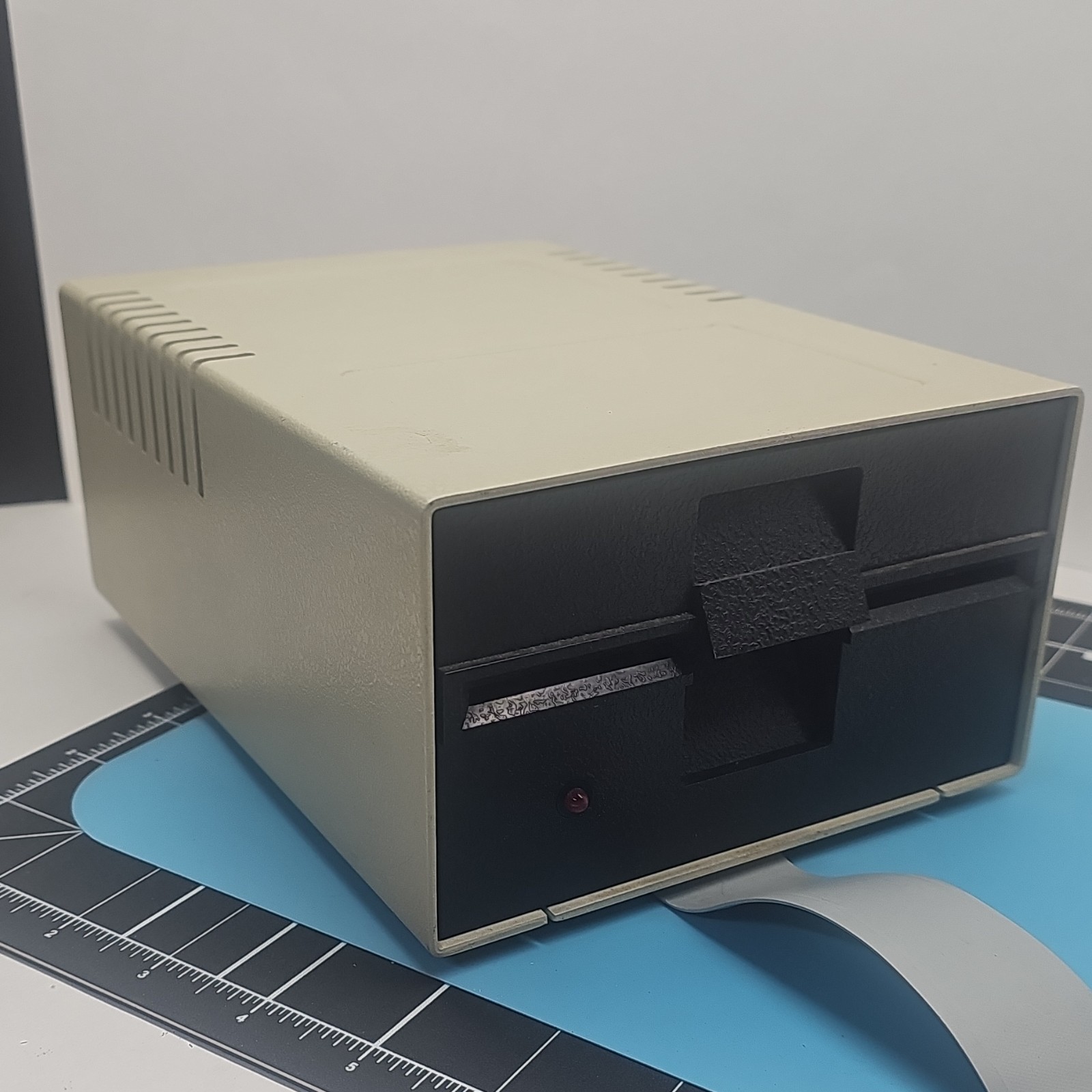 Apple Disk II A2M0003 5.25" Floppy Drive w/ Cable – Untested – Apple II IIe