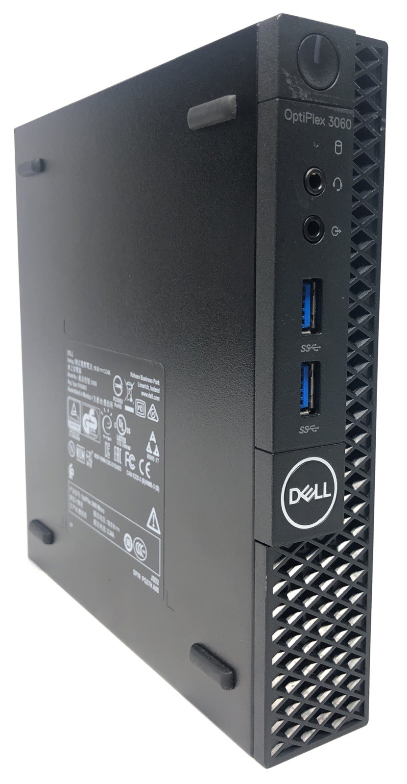 Dell OptiPlex 3060 MFF, Intel Core i3-8100T @3.10Ghz, 8GB RAM, 256GB SSD, W11Pro
