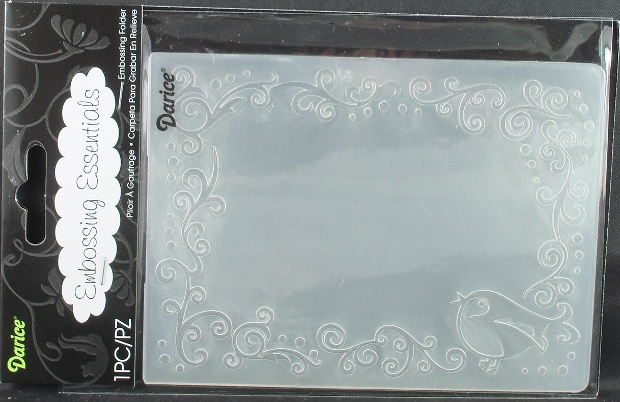 Darice Embossing Folder 4" x 5.5", VARIOUS