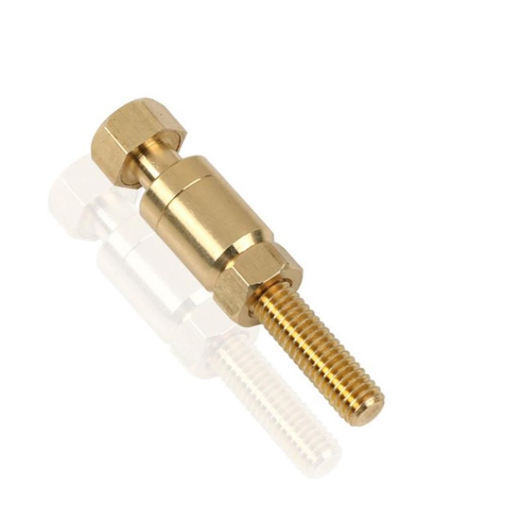 Metal Hexagon Nut Off Bolt Tricks Autorotation Close-Up
