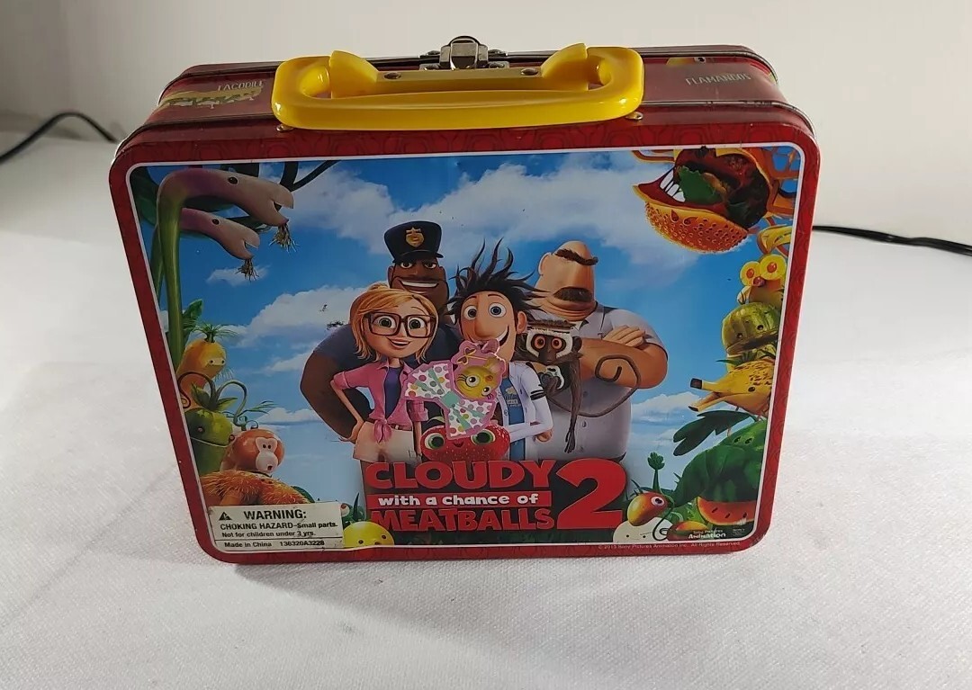 Collector's Lunch Box: Cloudy with a Chance of Meatballs 2 Animated Movie