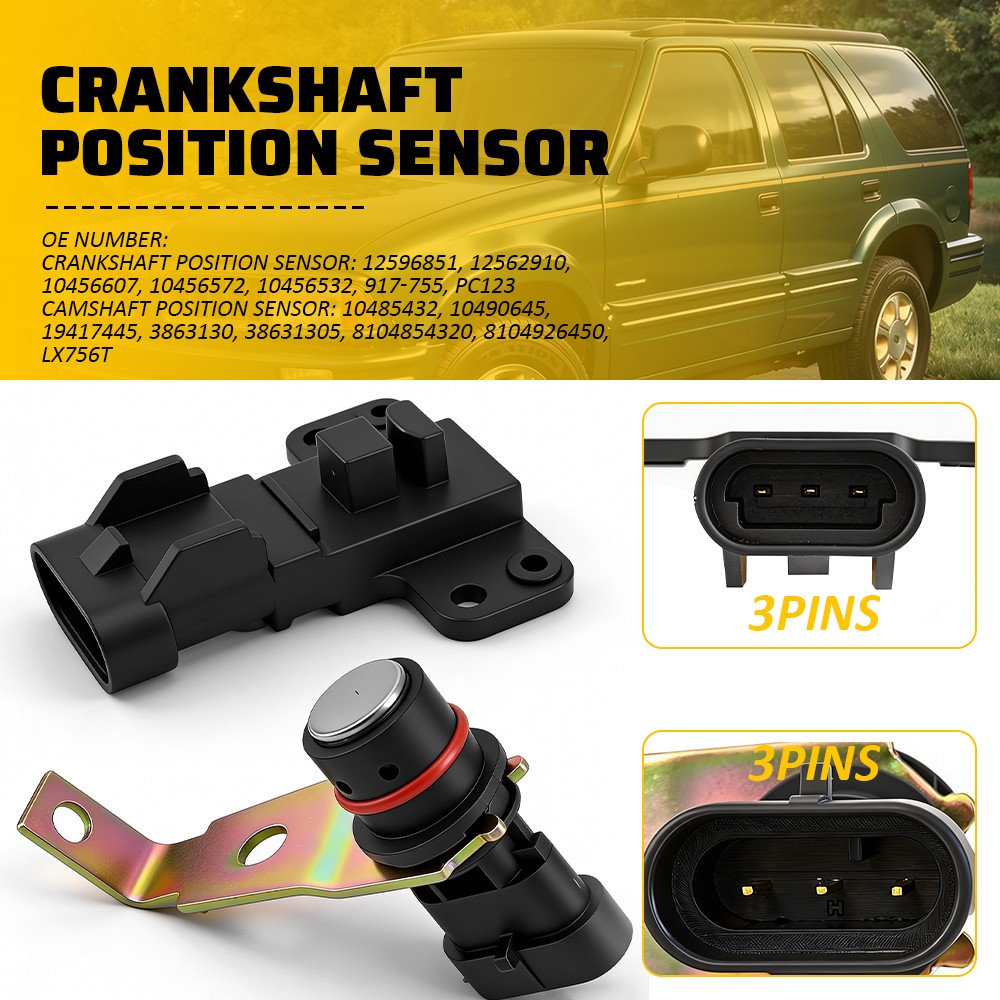 Camshaft & Crankshaft Position Sensor for Chevrolet Silverado C/K 1500 GMC OHV