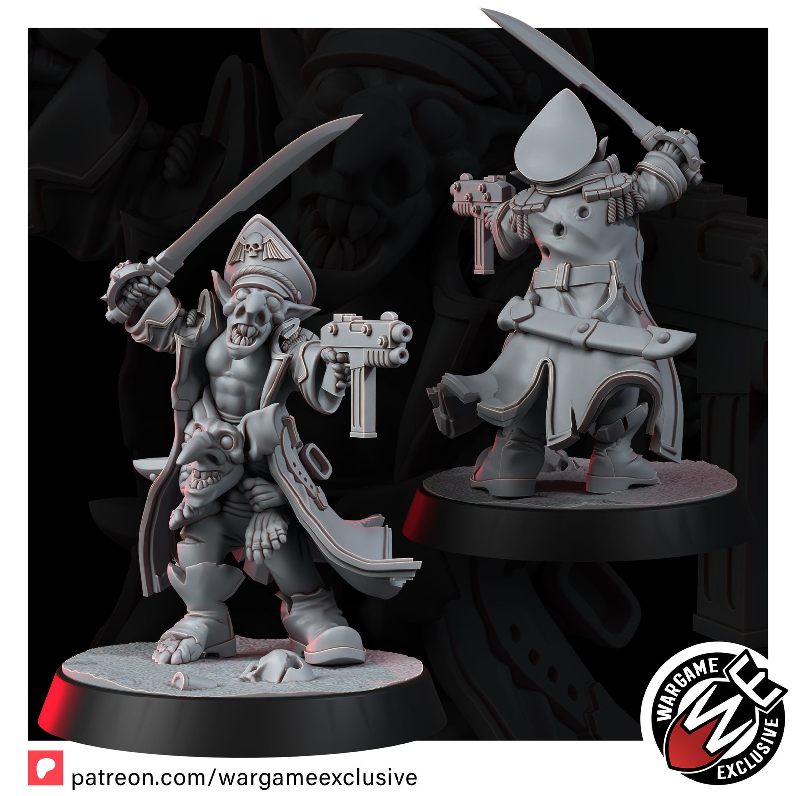 ORK GROT DOUBLE-DECKER COMMISSAR