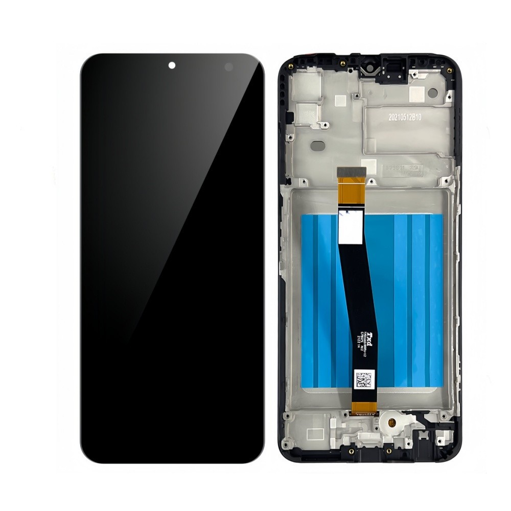 For Samsung Galaxy A22 5G A226 SM-A226B LCD Display Touch Screen Assembly Frame