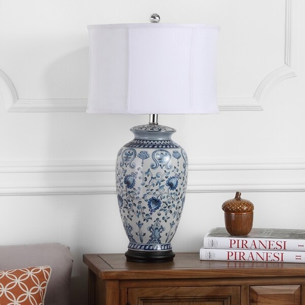 Safavieh BLUE/WHITE LAMP, Reduced Price 2172754752 LIT4023A