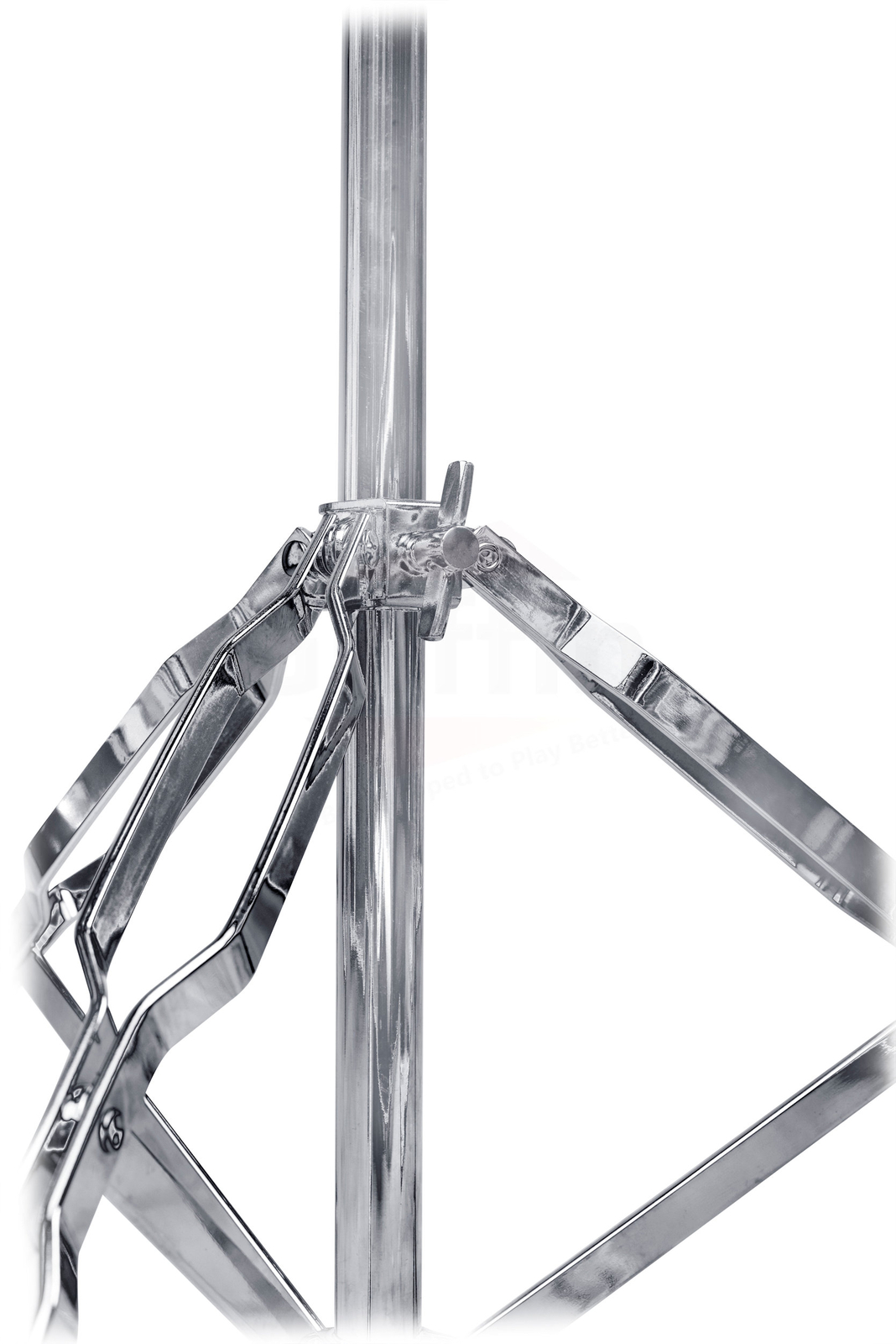 GRIFFIN Straight Cymbal Stand 2 PACK - Percussion Drum Hardware Mount Holder Set