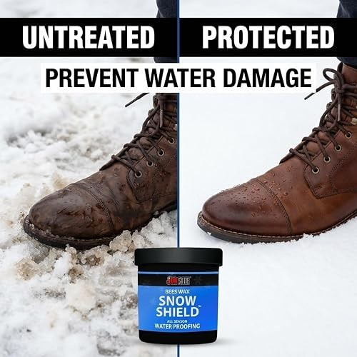 Snow Shield Waterproof Beeswax - Original Formula - Leather Protector - 6 oz