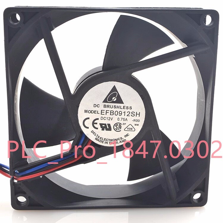 EFB0912SH 1PC NEW Delta EFB0912SH 12V 0.75A Cooling Fan