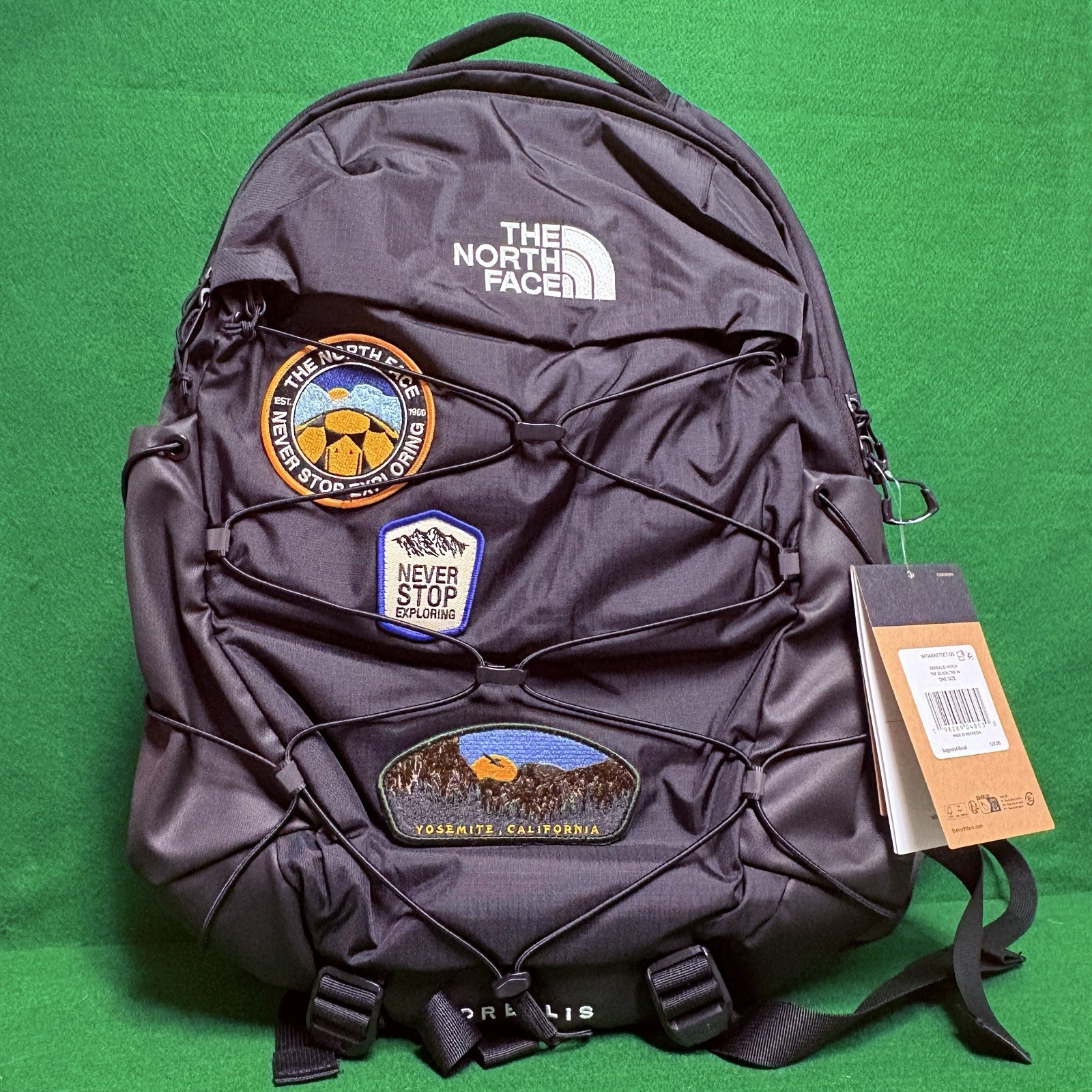 The North Face Borealis Patch Backpack 28L Men’s Laptop Reflective Black