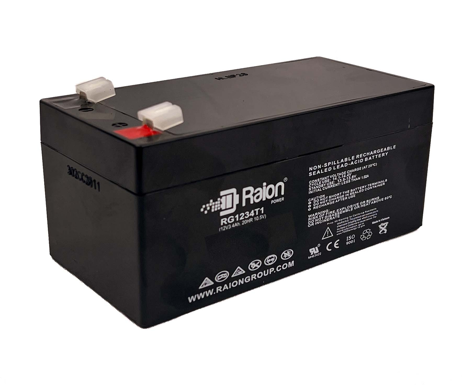 Raion Power 12V 3.4Ah Compatible Battery For Toro # 106-8397 Lawn Mower