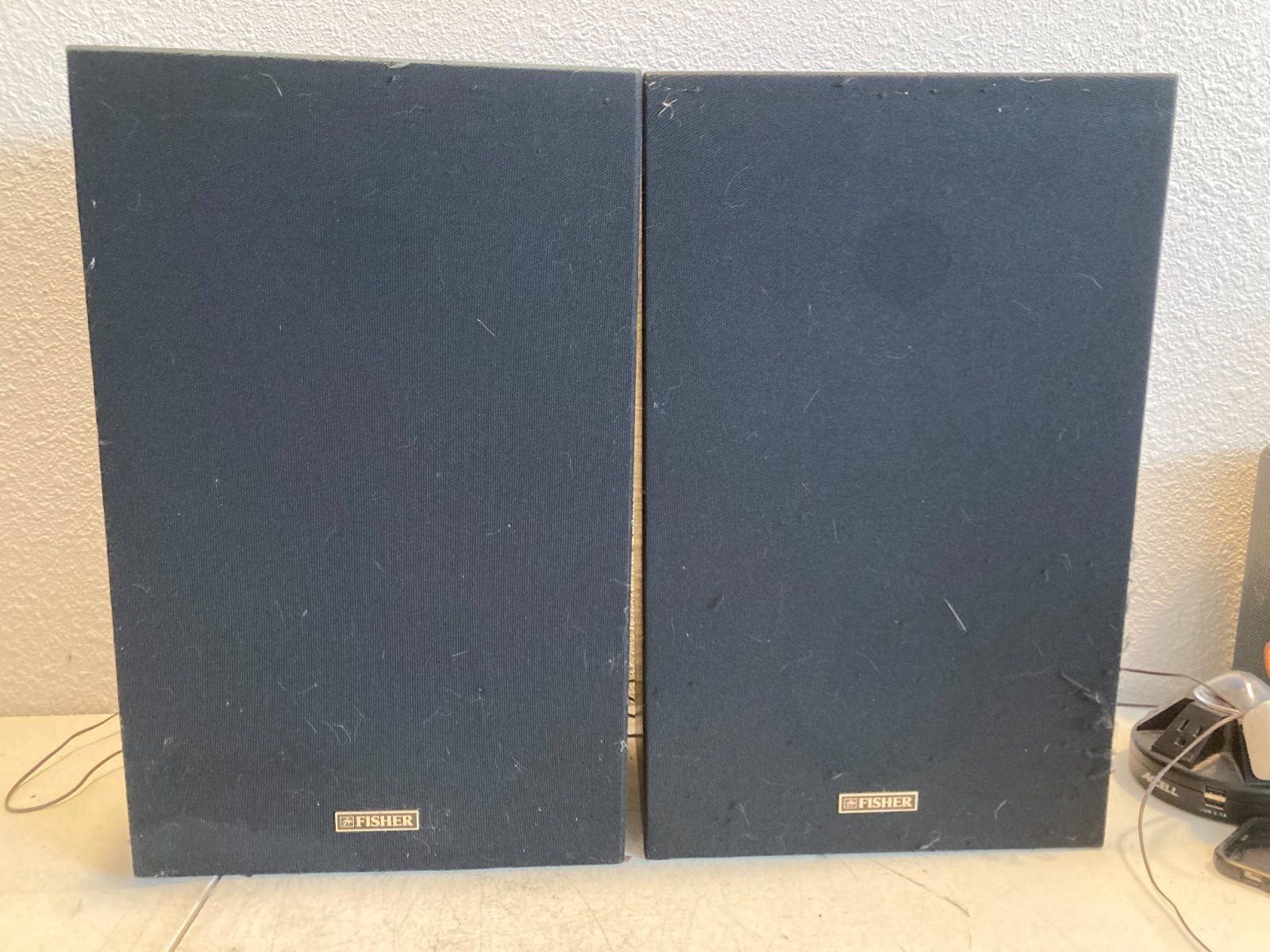 Pair of Used Fisher N L8189-604 Electronics Home Audio Speakers No Tested
