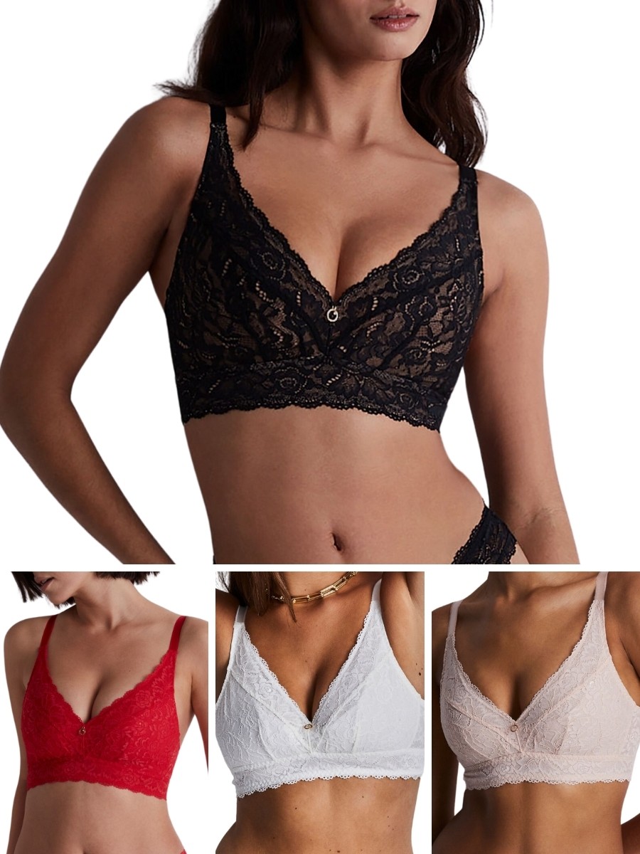 Aubade Rosessence Care Bra Triangle Non-Wired Bralette Bras Luxury Lingerie