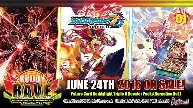 Future Card Buddyfight BFE-D-BT01A Buddy Rave Booster Box