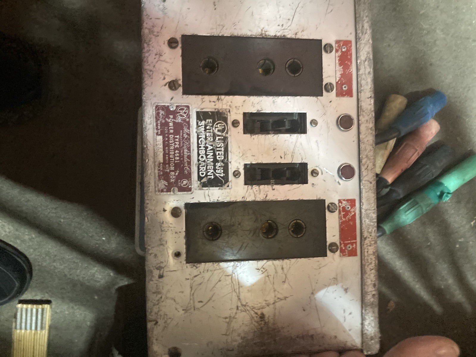 600 Amp Flow Thru Distribution Box Camlock