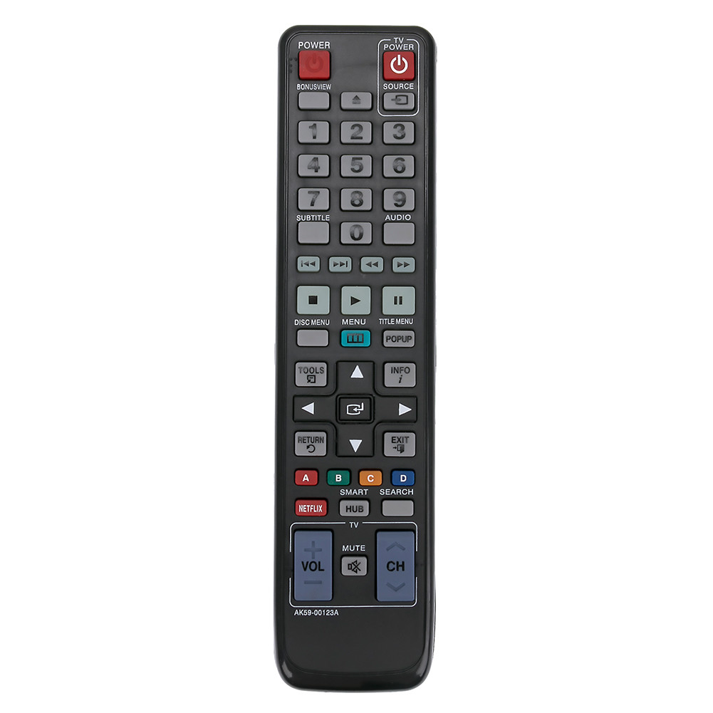 New AK59-00123A Replace Remote for Samsung Blu-ray BD-D5490 BD-D5500C BD-D6100C