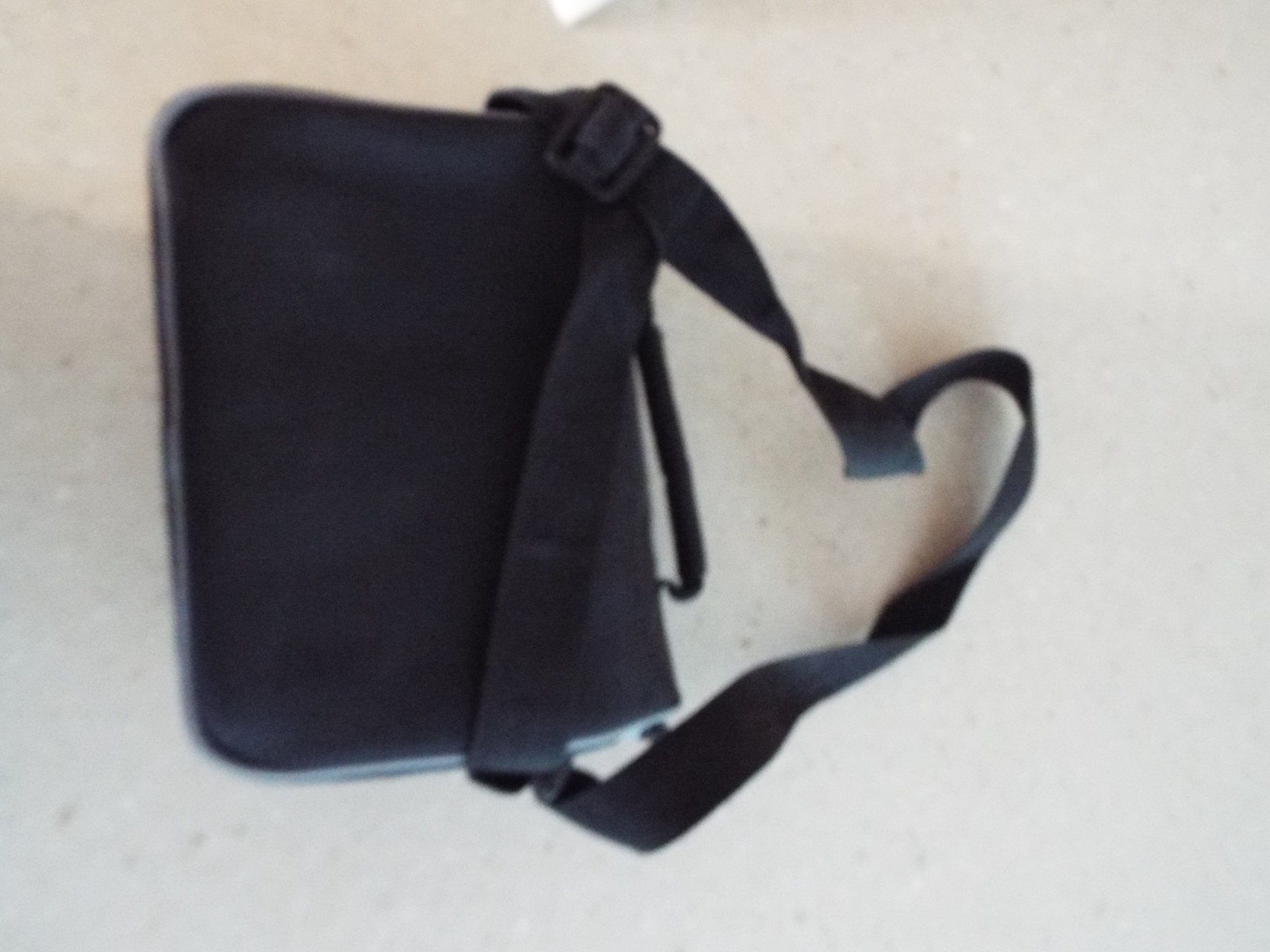 Denali Black Camera Bag with Adjustable Strap and Padded Interior Compact Design