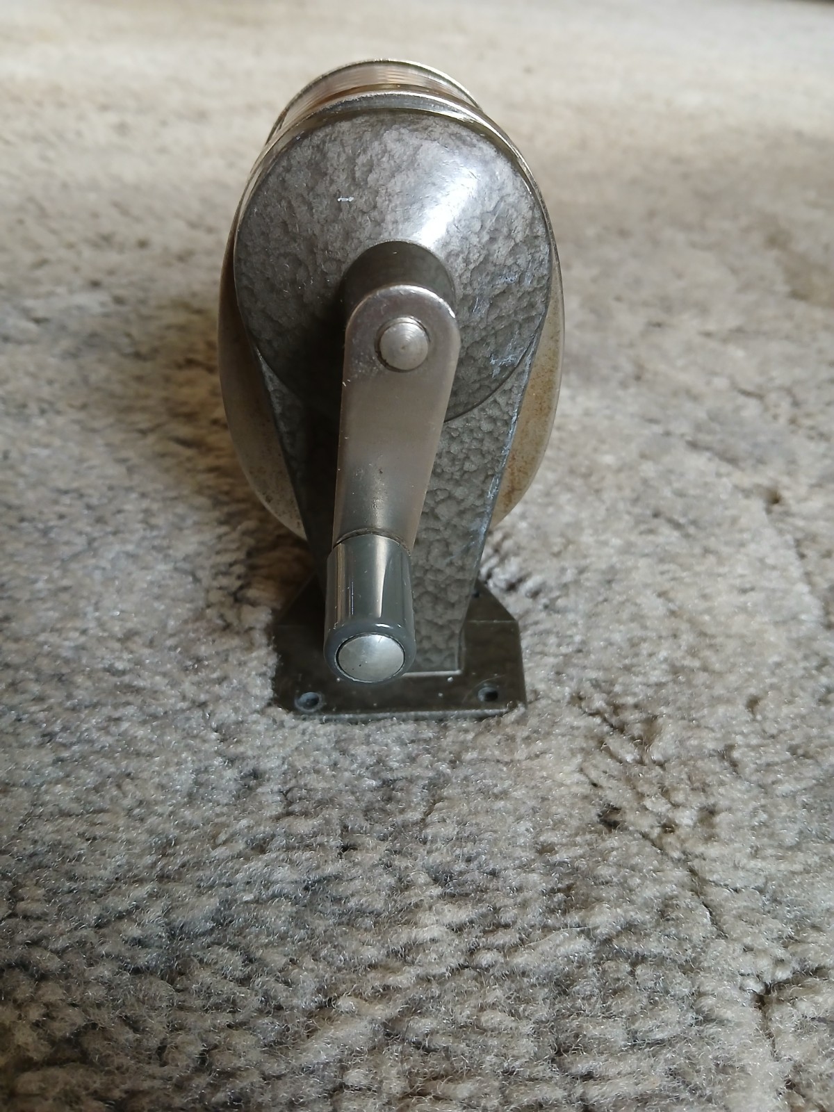 Vintage Apsco 'Giant' Pencil Sharpener 6-Hole Adjustable Metal Mounted