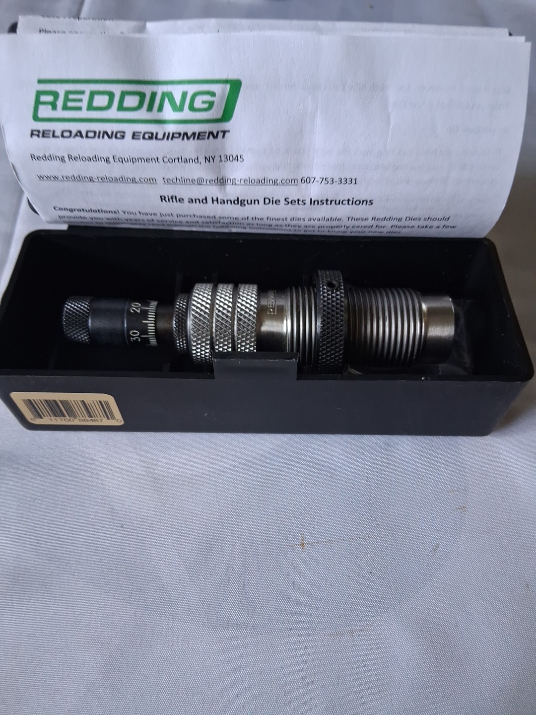 Redding 1" Seat Die 6.5 PRC Z Series RE88487*E