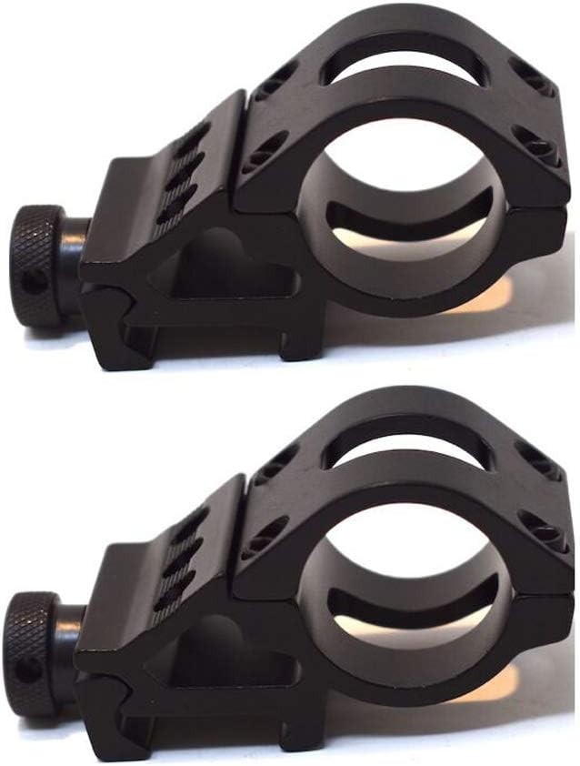 30mm offset 45 Degree Picatinny Rail Mount for Flashlight Laser Opitcs 2pcs