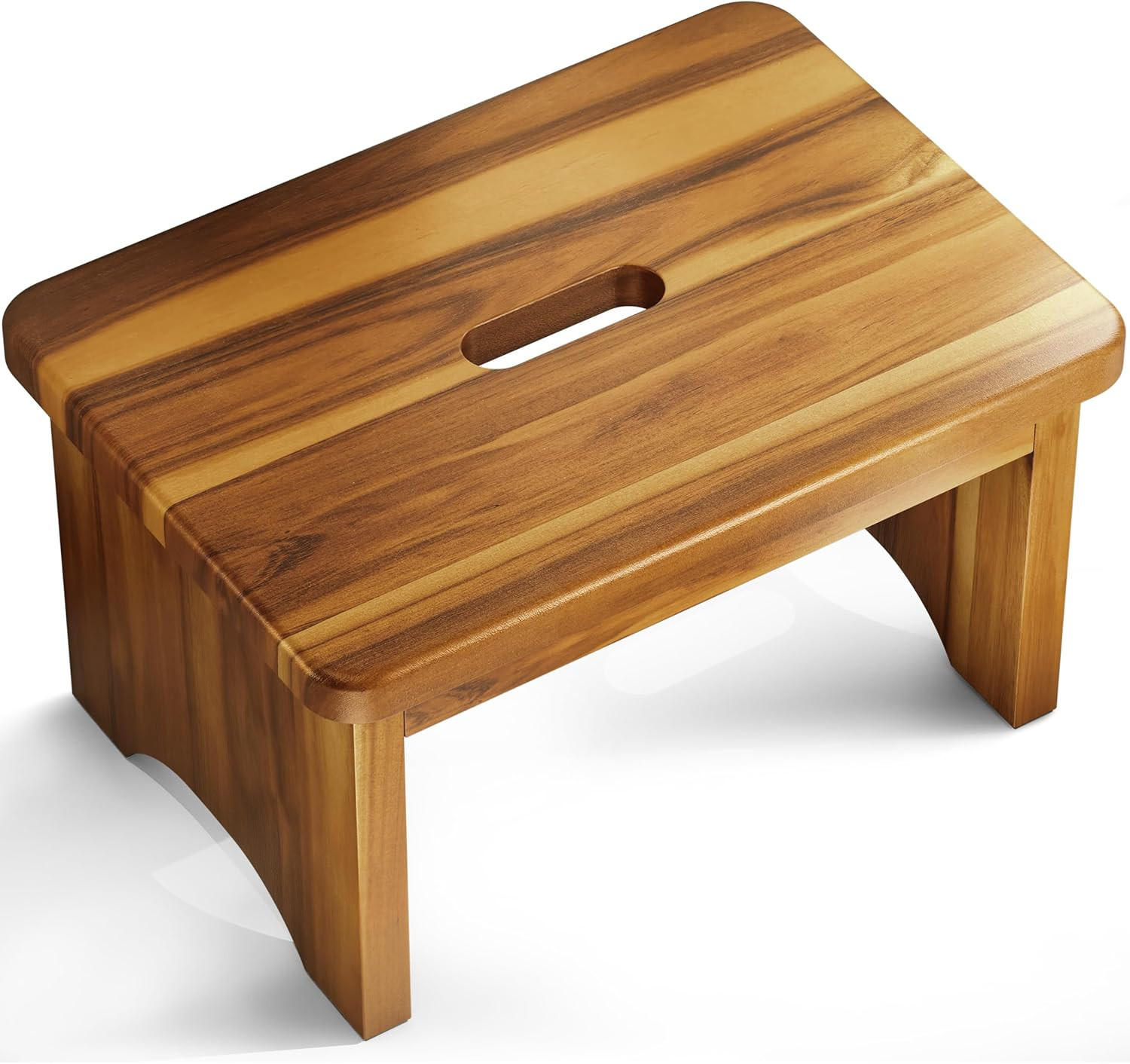 Wooden Step Stool 9'' One Step Stool for Adults Wooden beside Step Stool