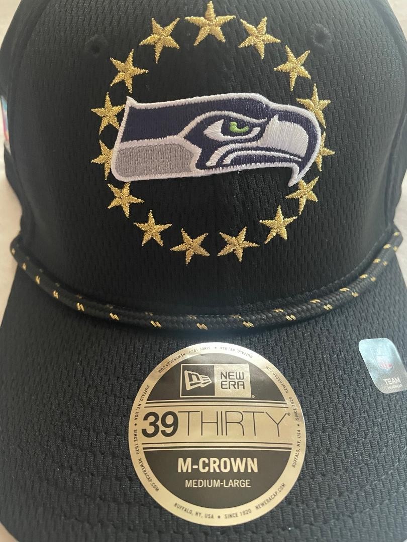 2026 NFL Super Bowl 60 Bay Area Seattle Seahawks 39Thirty Fitted Cap M-Crown