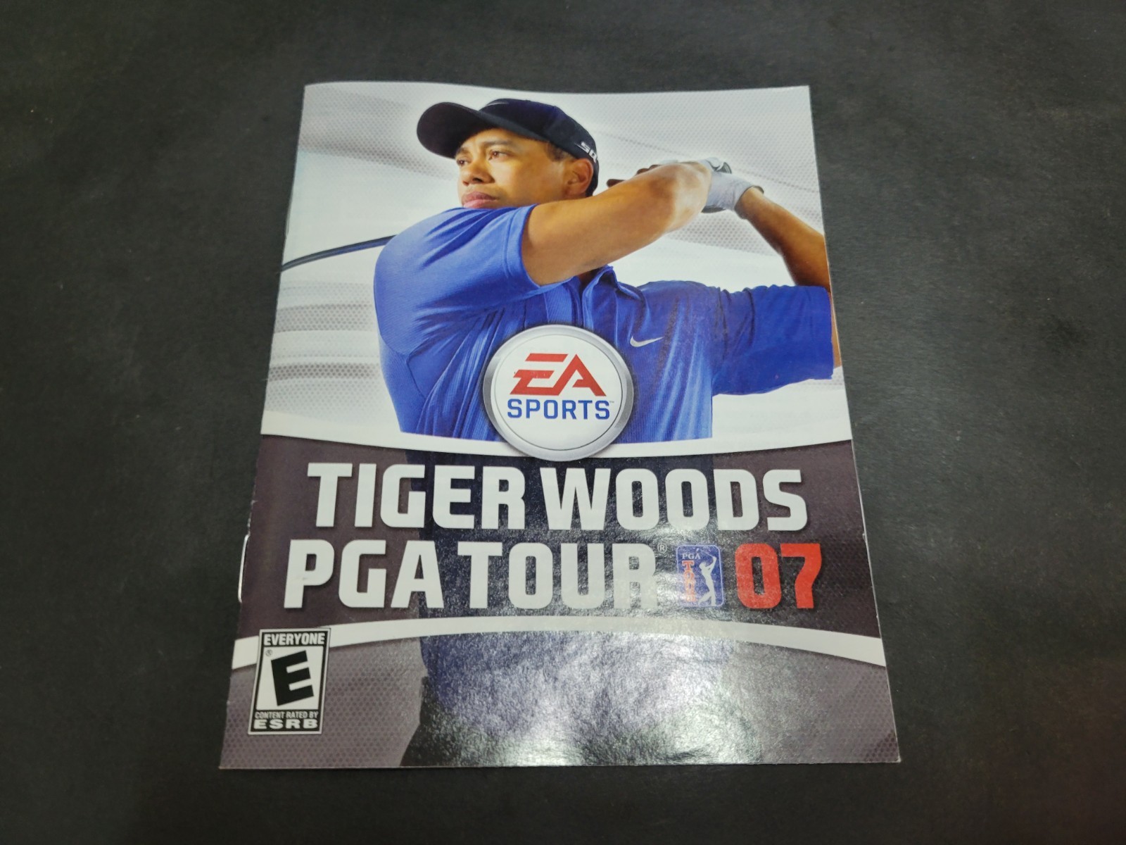 Tiger Woods PGA Tour 07 (Sony PlayStation 3, 2006) Manual Only