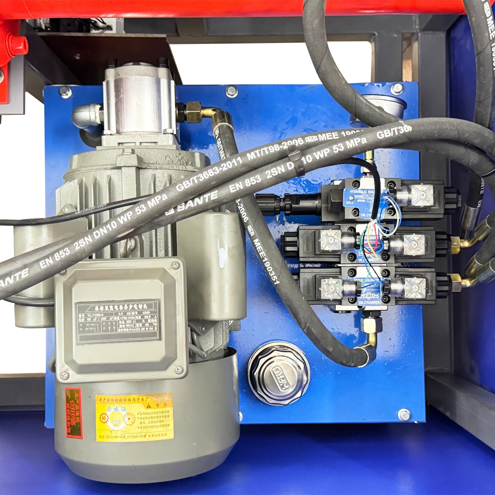 220V 1PH 4KW Stator Copper Wire Pulling Machine 8-Claw Single Head Hydraulic