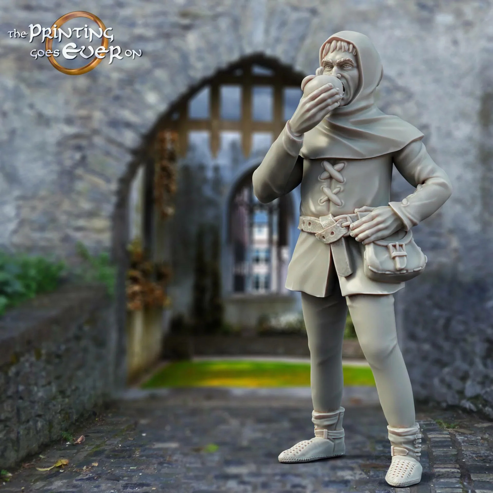Male Commoner - 28-32mm Citizens of Whitcaester - Resin Tabletop Miniature