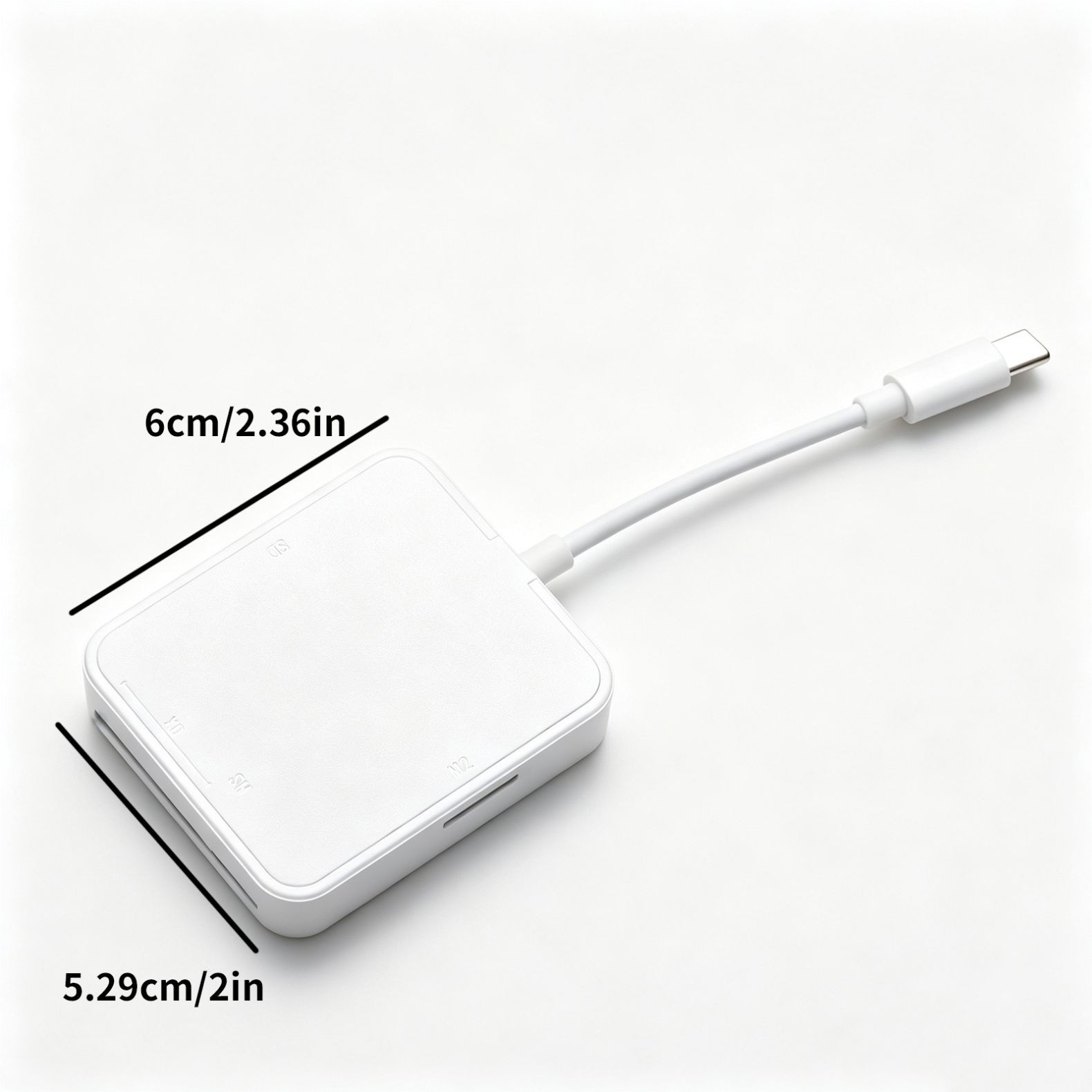 4 in 1 USB-C M2 SD SM XD Card Reader Reader Memory Card Adapter