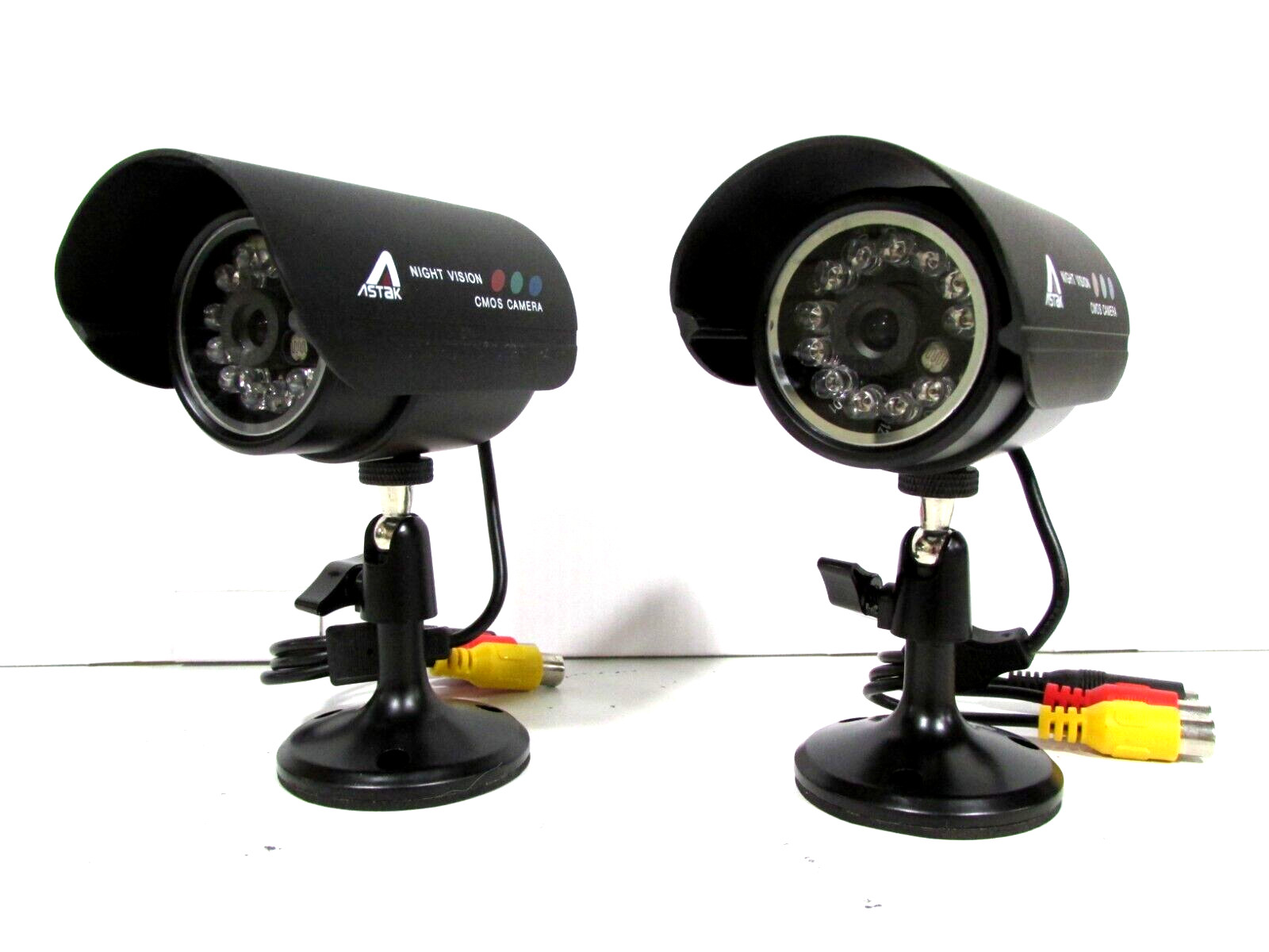 Wired  Cameras +  100FT Cables + Power Supply