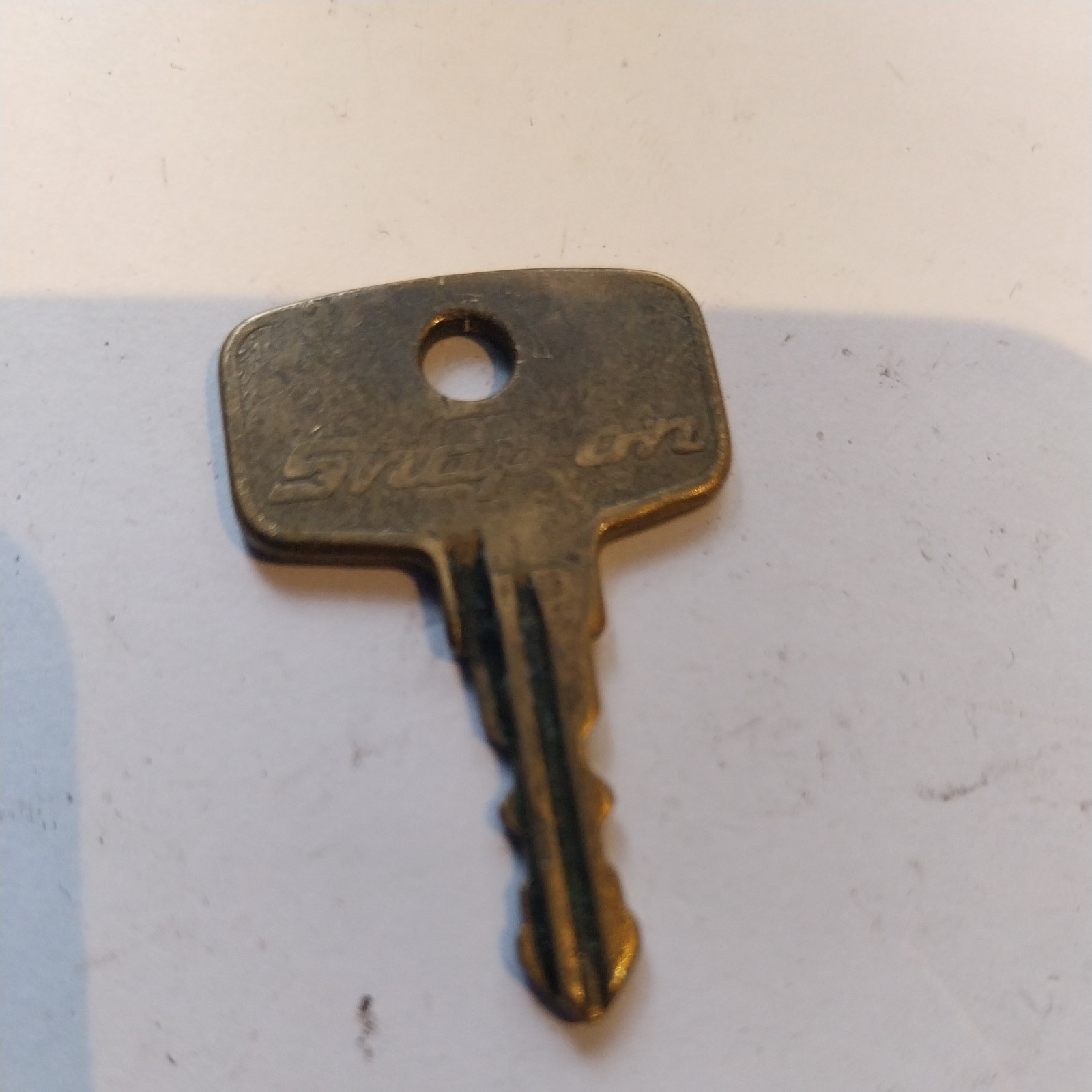 Vintage Snap On Tool Box Key.  Code Y387